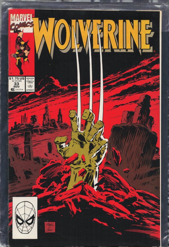 Wolverine #33 (1990) Wolverine