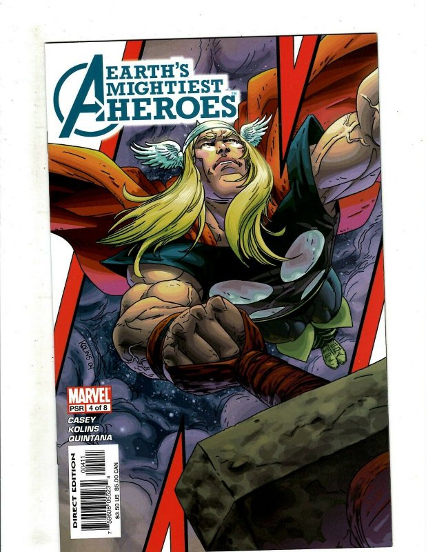 16 Avengers: Earth's Mightiest Heroes Marvel Comics 1(2) 2(2) 3(6) 4(4) 5 8 HG2