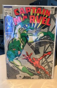 Captain Marvel #13 (1969) 5.5 FN-