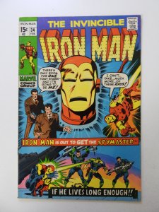 Iron Man #34 (1971) FN/VF condition