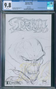Spawn #150 CGC 9.8 - Sketch Cover