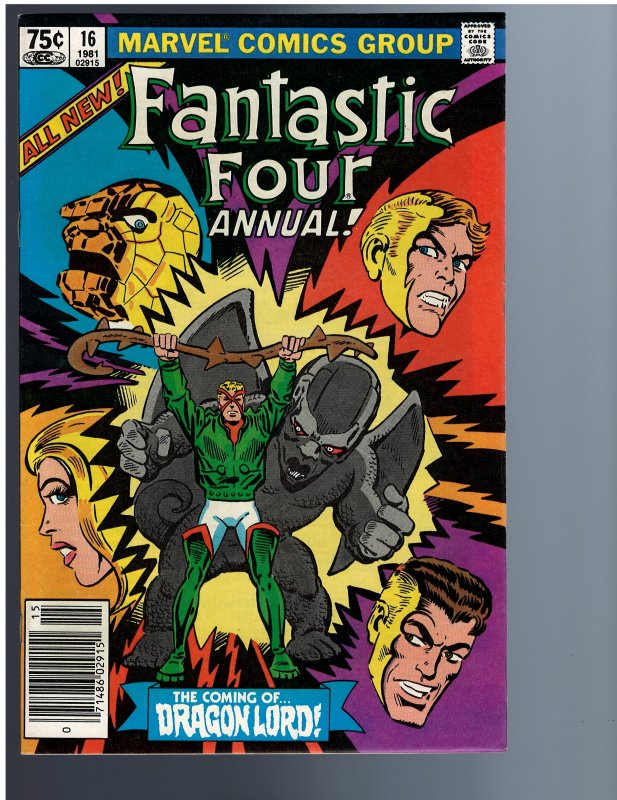 Fantastic Four Annual #16 (1981)