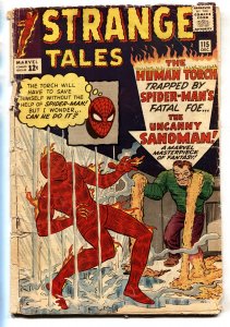 Strange Tales #115-- 1963-- 2nd Doctor Strange--Jack Kirby--comic book