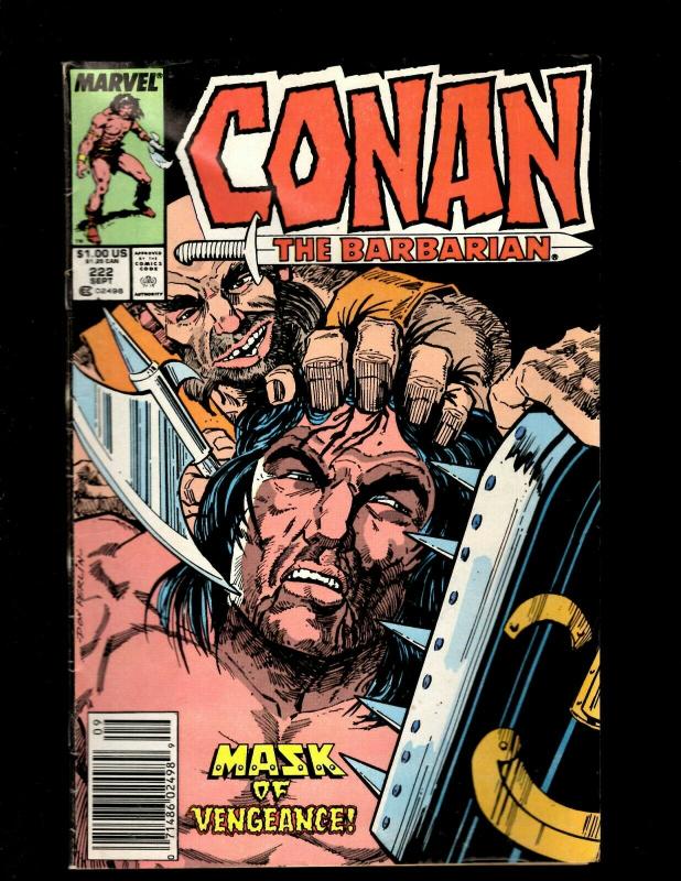 12 Conan Marvel Comic Books #217 218 220 221 222 225 243 246 248 249 250 J369