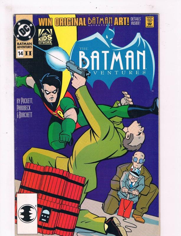 Batman Adventures # 14 VF Rare 2nd Print DC Comic Book Joker Robin Catwoman JH3