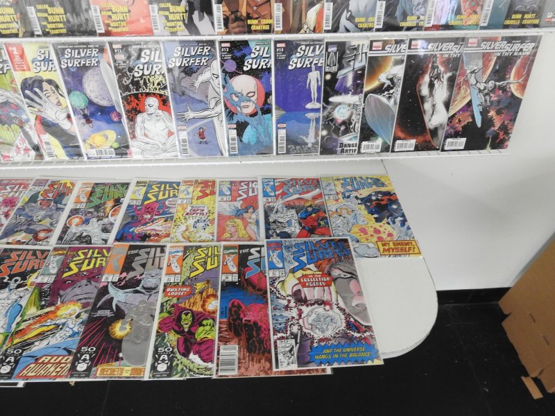 Huge Lot 150+ Comics W/ Silver Surfer, Star Wars, Sixth Gun, +More! Avg VF+ Cond