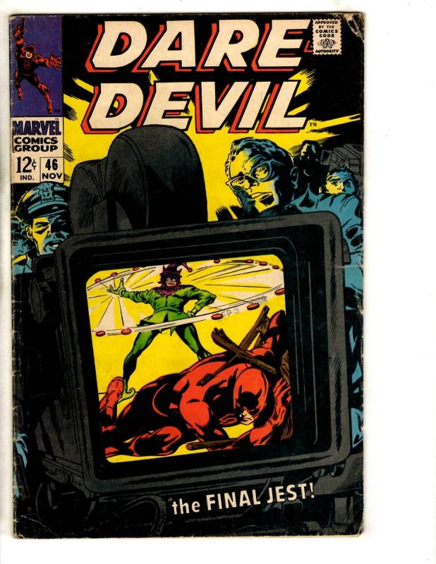 Daredevil # 46 VG/FN Marvel Comic Book Avengers Spider-Man Hulk Iron Man CR45