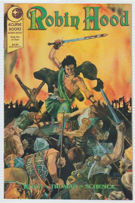 $.99 CENT SALE! - ROBIN HOOD #1 of  3 - ECLIPSE BOOKS - BAGGED & BOARDED