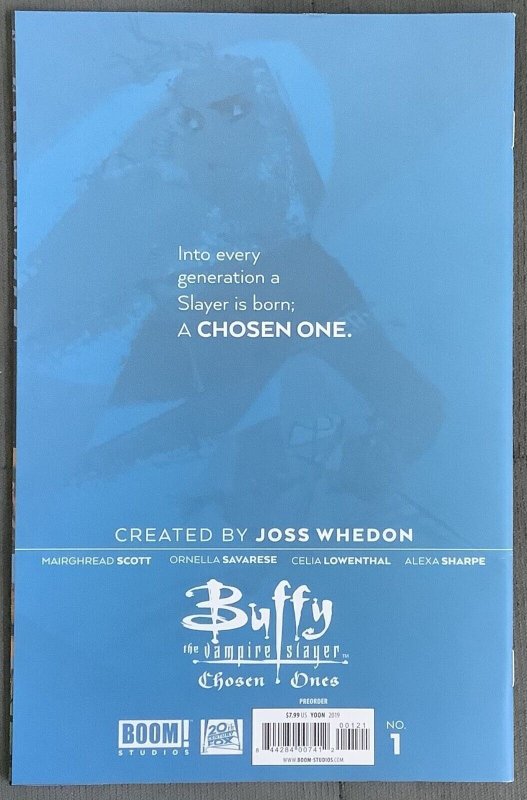 Buffy Vampire Slayer Chosen Ones #1 -Preorder Yoon Var (2019, Boom! Studios) NM