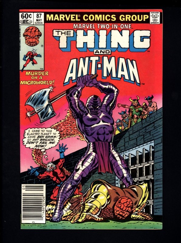 Marvel Two-in-One #87 (1982)