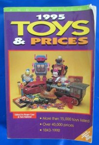 1995 TOYS & PRICES Price Guide VGN softcover Krause Pub