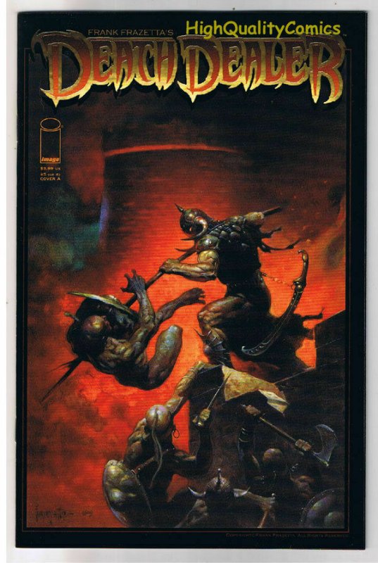 Frank Frazetta's DEATH DEALER #5, Nat Jones, 2007, NM, more Frazetta in stor