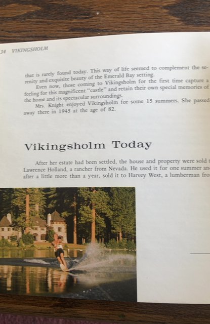 Vikinghom-Tahoe’s Hidden Castle,36p,1981