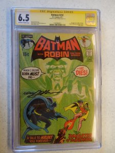 BATMAN # 232 DC 1ST RA'S AL GHUL CGC 6.5 SIGNED NEAL ADAMS DETECTIVE