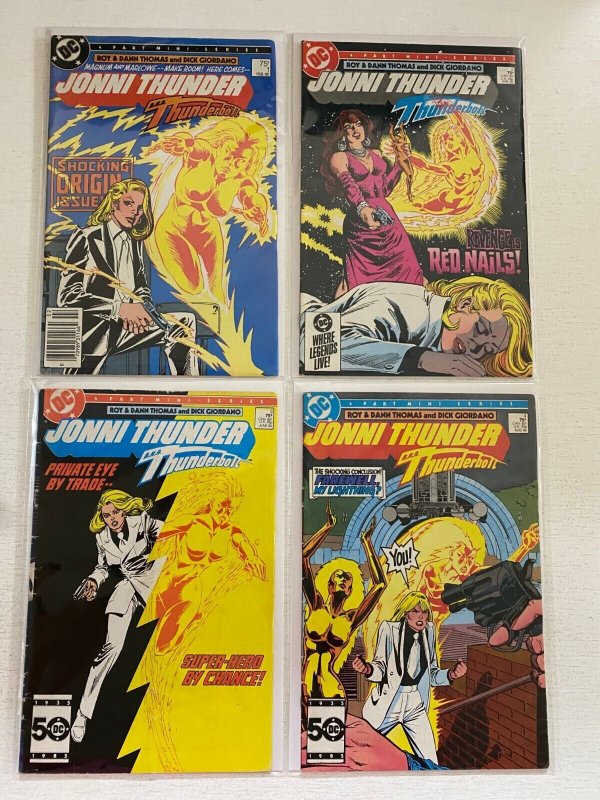 Jonni Thunder set #1-4 6.0 FN (1985) 