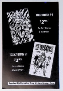 Toxic Tommy #1 (Dec 1992, Mystery) 6.0 FN