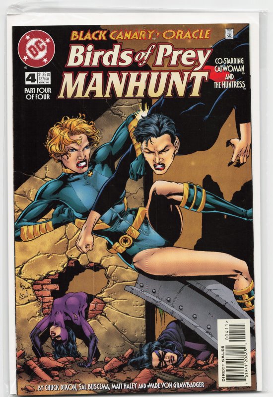 Birds of Prey: Manhunt #4 (1996) Birds of Prey
