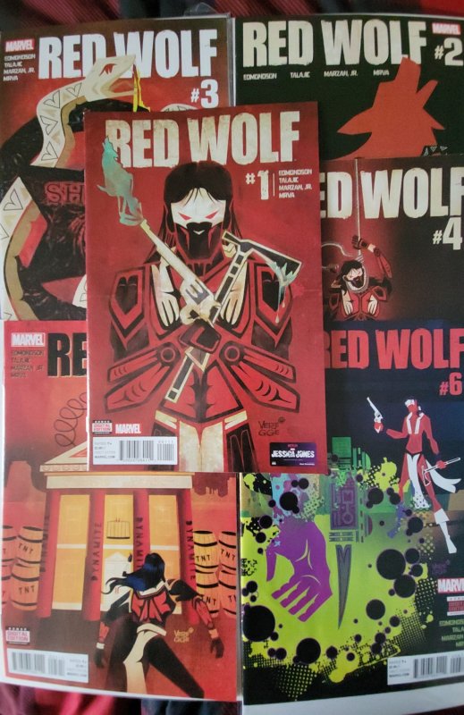 Red Wolf (2016) #1 - #6