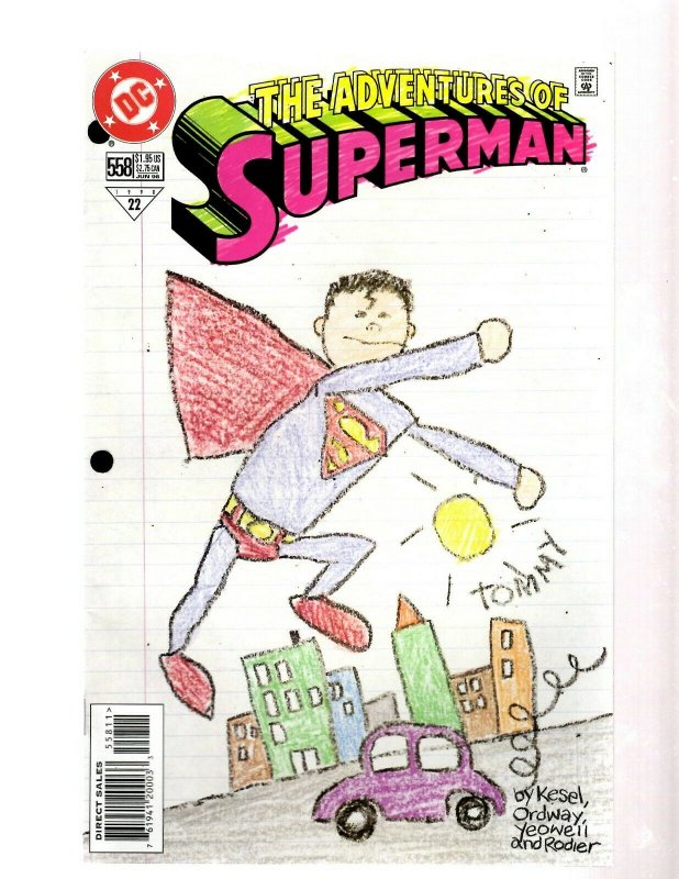 Lot of 12 Superman Comics #549 550 551 552 553 554 555 556 557 558 559 560 GK38