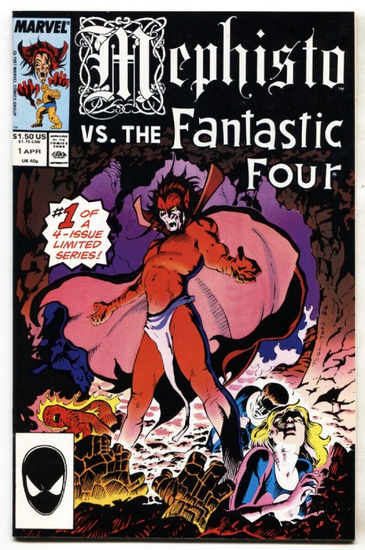 Mephisto vs. The Fantastic Four #1--1987-- comic book--first issue