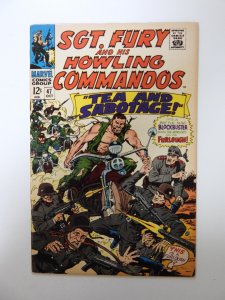 Sgt. Fury #47 (1967) FN/VF condition