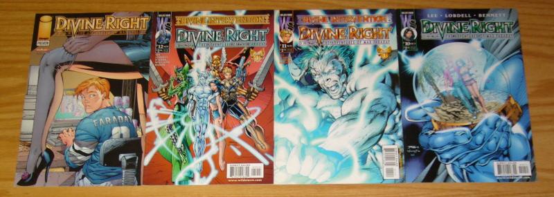 Divine Right #½ & 1-12 VF/NM complete series + preview - jim lee - max faraday