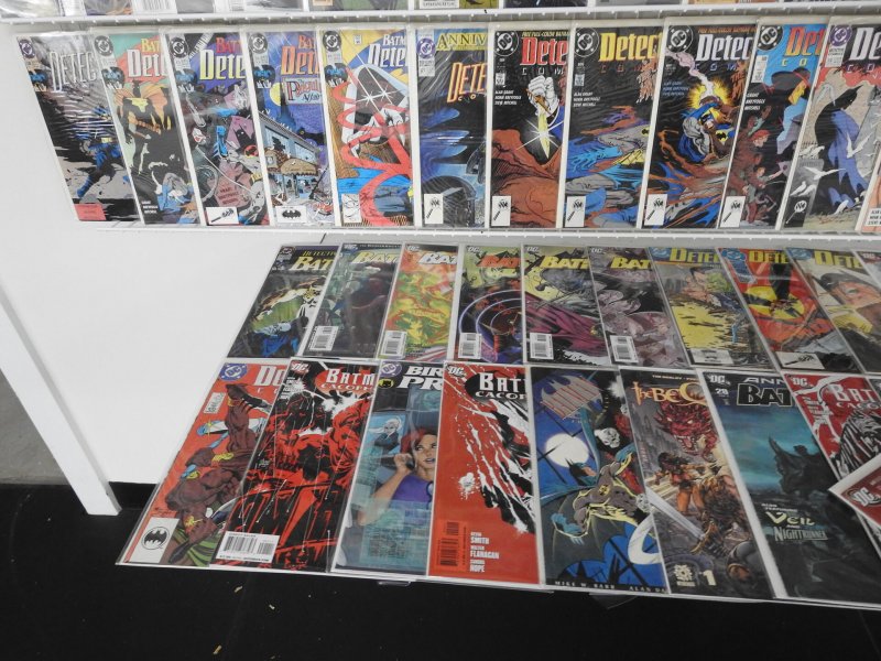 Huge Lot 160+ Mostly Batman and Detective!! Holey Moley Batman! Avg VF-NM Cond!!