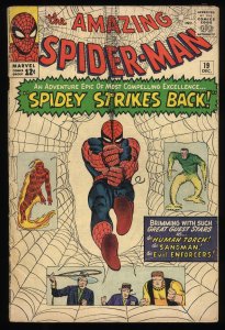 Amazing Spider-Man #19 VG 4.0 1st Appearance MacDonald Gargan!