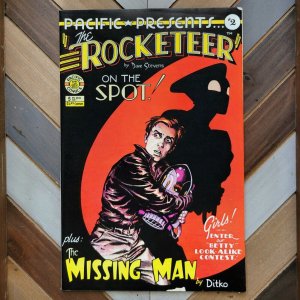 PACIFIC PRESENTS #2 VG/FN (Pacific Comics 1982) DITKO & STEVENS! The ROCKETEER