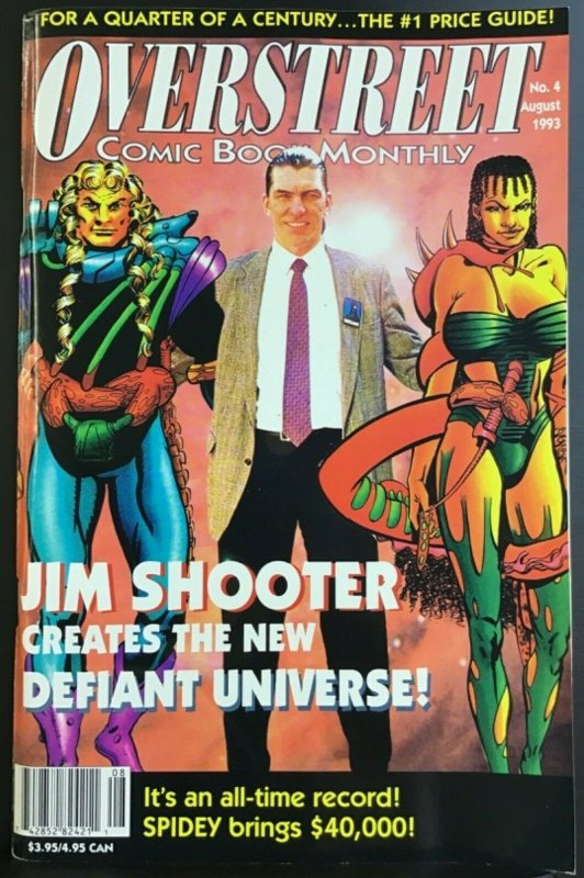 Overstreet's Comic Book Marketplace Monthly #4 - CBM - August 1993 742852824211