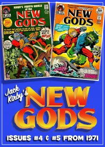 NEW GODS #4 & #5 (1971) 5.0VG/FN  JACK KIRBY's Fourth World!  52-page Gi...