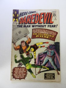 Daredevil #6 (1965) VG- condition price written on back cover