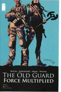 Old Guard Force Multiplied #1   9.0 (our highest grade)  Greg Rucka!  2019