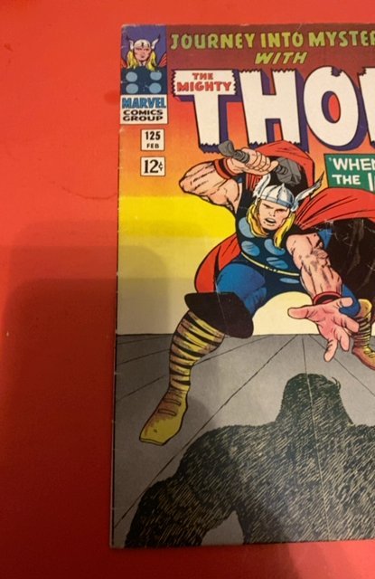 Journey into Mystery #125 (1966) love and thunder Hercules solid mid grade