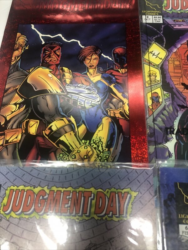 Judgment Day (1993) Set # 1-8 Lightning Comics • Joseph A. Zyskowski • Kerschl