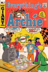 Everything's Archie #7 VG ; Archie | low grade comic April 1970 Giant Series