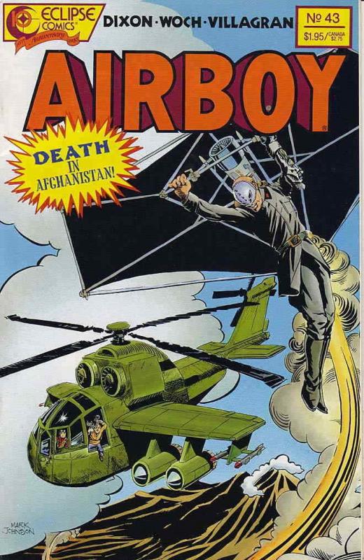 Airboy #43 VF/NM; Eclipse | save on shipping - details inside