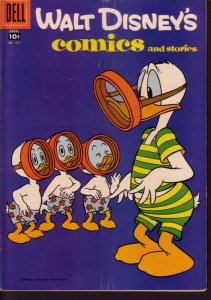 WALT DISNEY'S COMICS & STORIES #211 DONALD DUCK  BARKS VG
