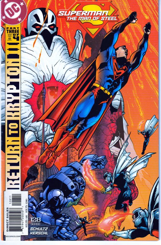 Superman – Return to Krypton Parts 1 – 4