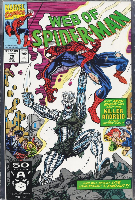 Web of Spider-Man #79 (1991) Spider-Man