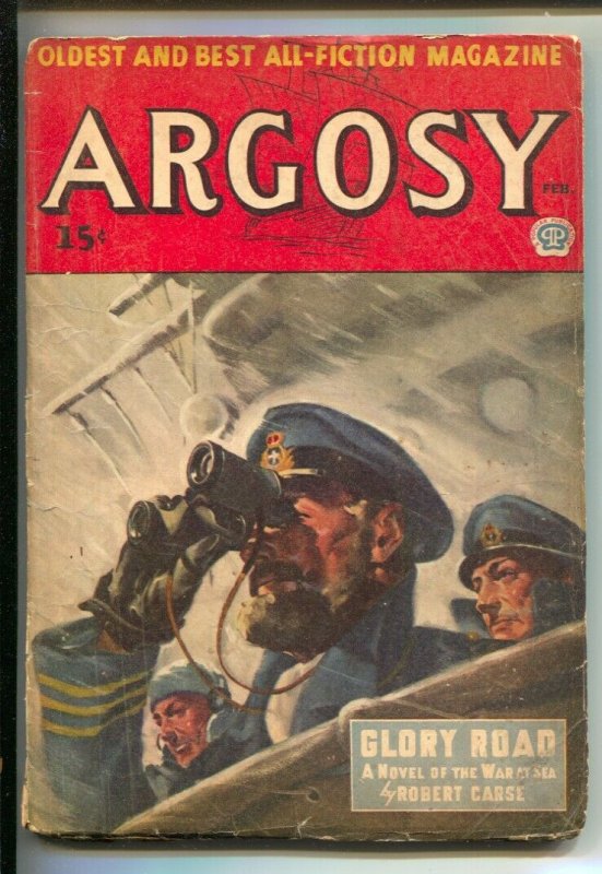 Argosy 2/1944-Popular-Canadian variant-Unique Canadian cover-Theodore Roscoe-...