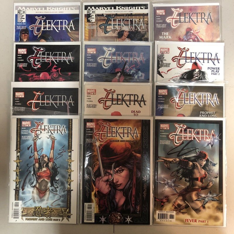 Elektra Vol.2 Set (2001) #1-35 (NM) Marvel Comics