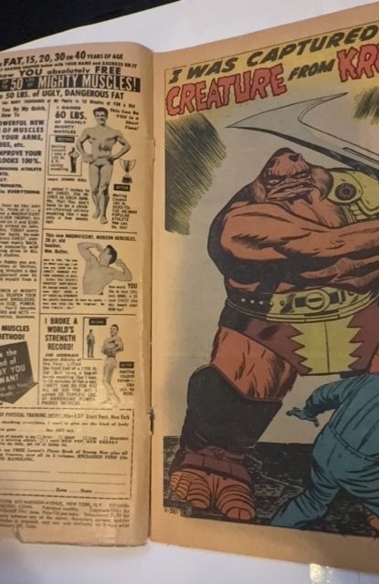 Tales to Astonish #25 (1961)the creature from Krogarr see description low grade