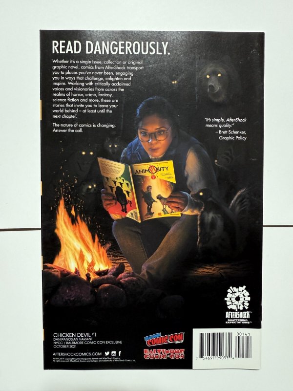 Chicken Devil # 1 NM NYCC Panosian Variant Cover Aftershock Comic Book 10 J402