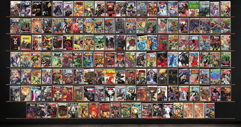 Huge Lot 140+ Comics with The Mighty Thor, Thor, Silver Surfer & More!