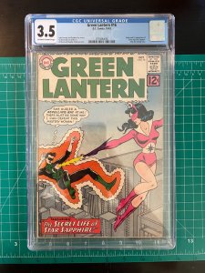 Green Lantern #16 (1962) CGC 3.5 1st Star Sapphire