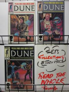 DUNE 1-3 SIENKIEWICZ ART & CVRS; MOVIE ADAPT