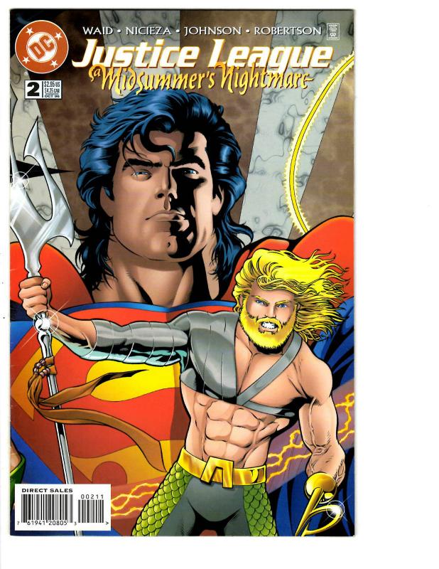 3 Justice League Midsummer's Nightmare Comic Books # 1 2 3 Batman Superman BH13 