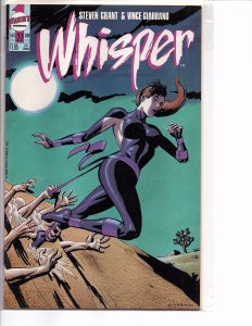 First Comics Whisper #27 & 28 (1989) Steven Grant Bruce Timm NM