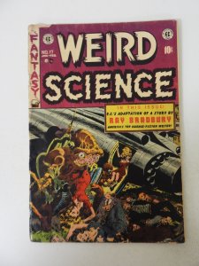 Weird Science #17 (1953) apparent GD/VG condition color touch, glue